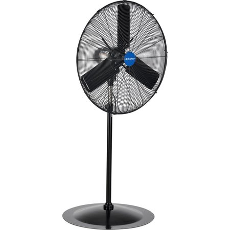 GLOBAL INDUSTRIAL 24 Diameter Outdoor Rated Oscillating Pedestal Fan, 3/10HP, 7700CFM 292448